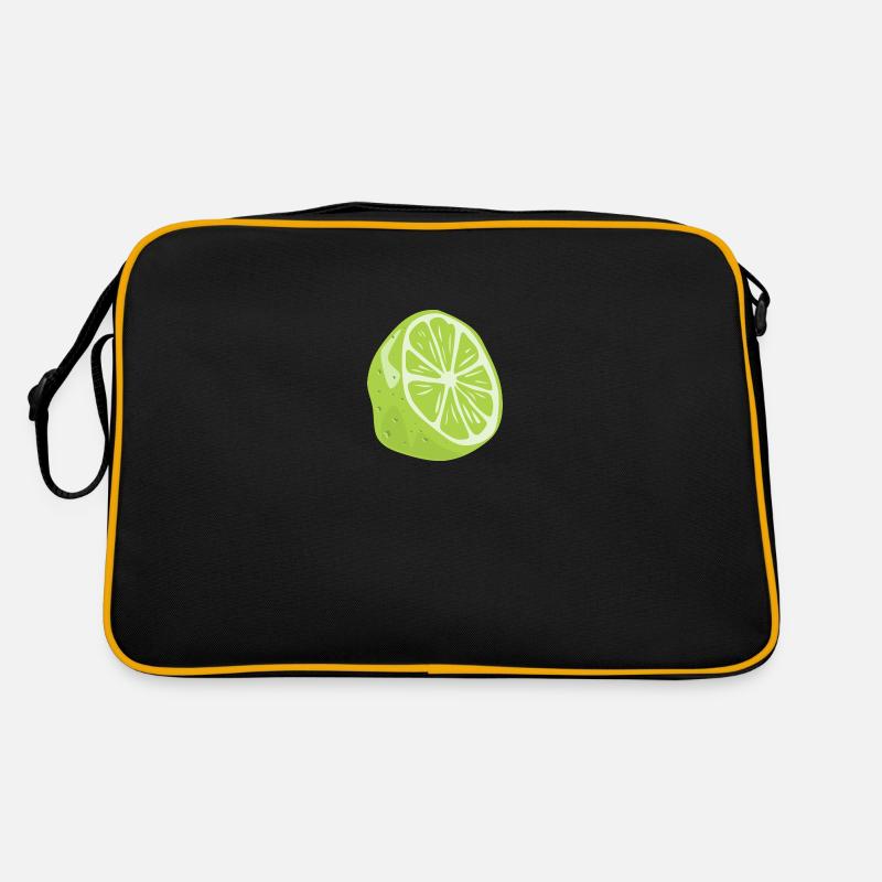 lime Retro Bag