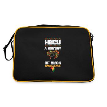 HBCU A History Of Black Excellence - Retro Bag - black/gold - Back