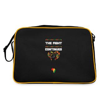 Le combat continue - Sac Retro - noir/or - Dos