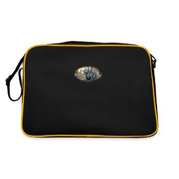 Garbage Dragon - Retro Bag - black/gold - Back