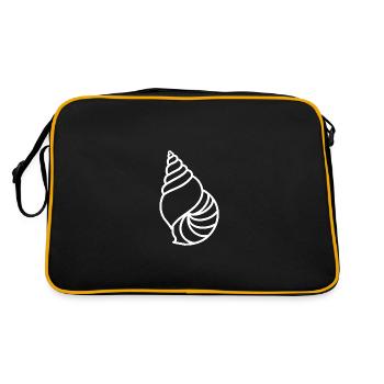 shell - Retro Bag - black/gold - Back