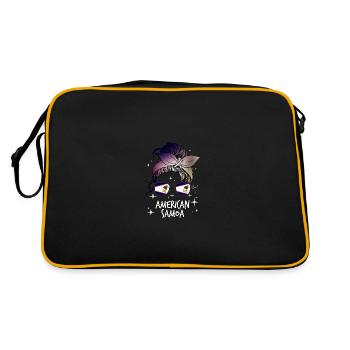 Samoa américaines - Sac Retro - noir/or - Dos