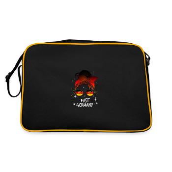 GDR - Retro Bag - black/gold - Back