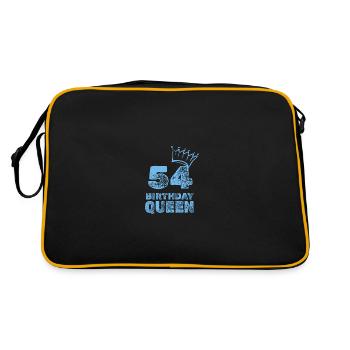 Age 54 - Retro Bag - black/gold - Back
