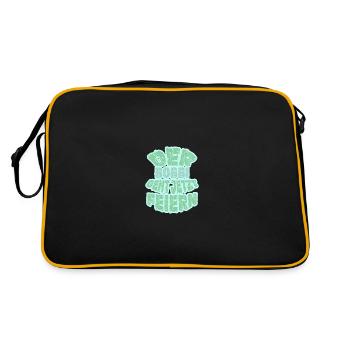 Bobbi - Retro Bag - black/gold - Back