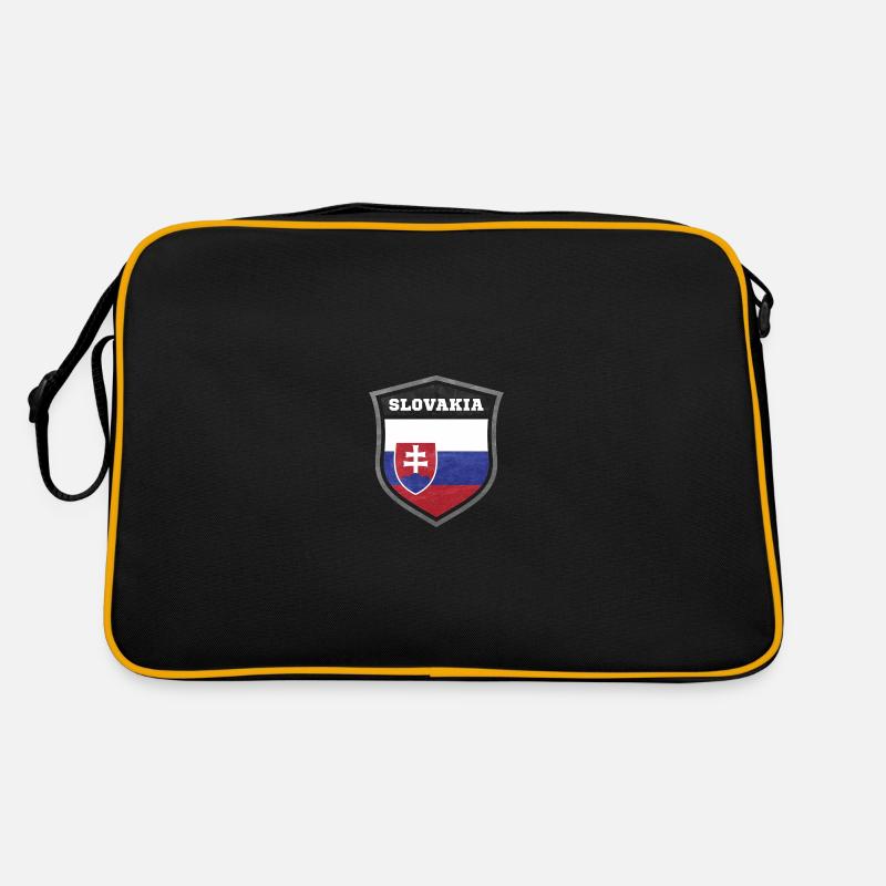 Slowakei Schild Logo Emblem Retro Tasche