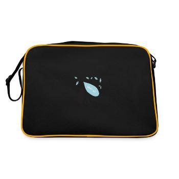 Tiere - Retro Tasche - Schwarz/Gold - Hinten