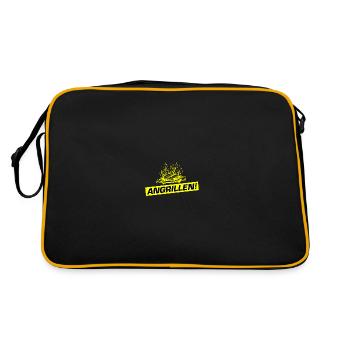 Grillades Barbecue Barbecue - Sac Retro - noir/or - Dos