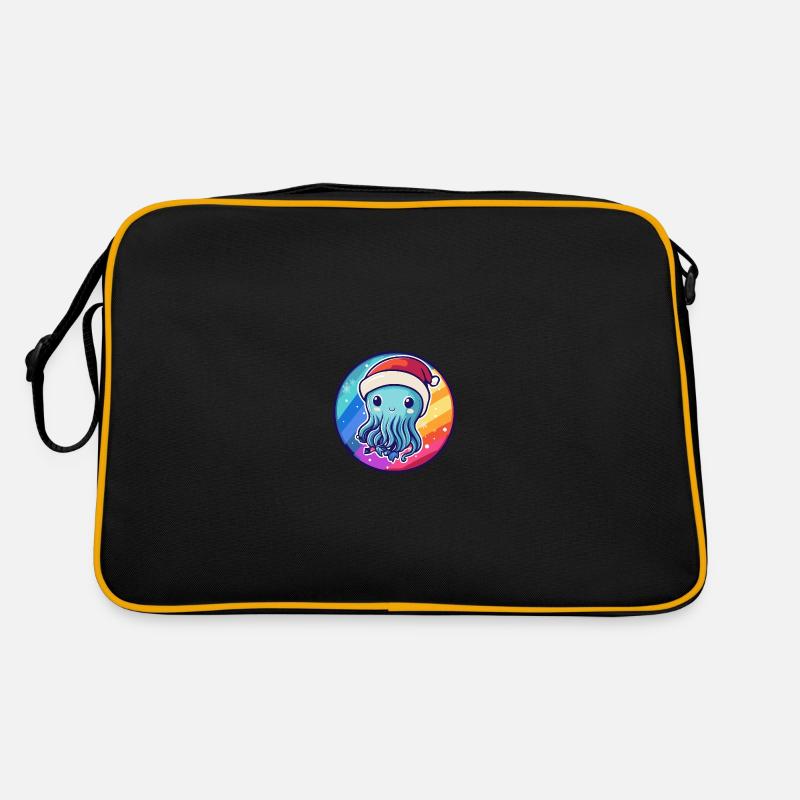 Méduse Noël Noël Sac Retro