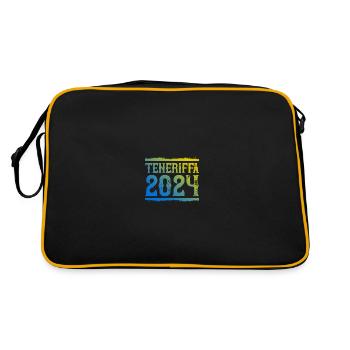 Ténérife 2024 - Sac Retro - noir/or - Dos