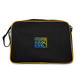 Formentera 2024 - Retro Bag - black/gold - Back