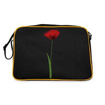 Coquelicot - Sac Retro - noir/or - Dos