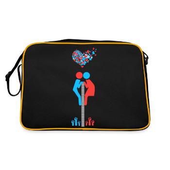 Romeo and Juliet - Retro Bag - black/gold - Back