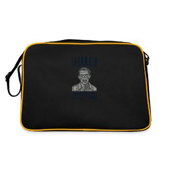 Insomnia Sleepless Zombie Streetware - Retro Bag - black/gold - Back