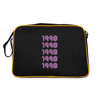 Style 1998 - Retro Bag - black/gold - Back