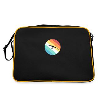 Hang glider - Retro Bag - black/gold - Back