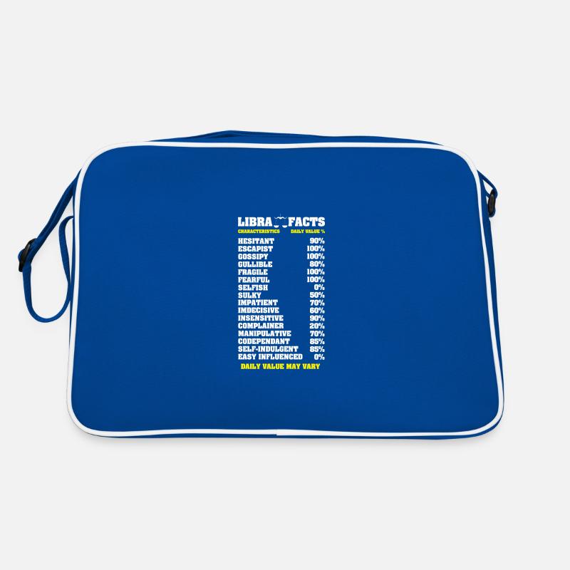 Zodiac sign Libra Retro Bag