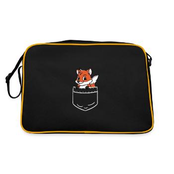 Fox Forest Wildlife Bag Bag - Retro Bag - black/gold - Back