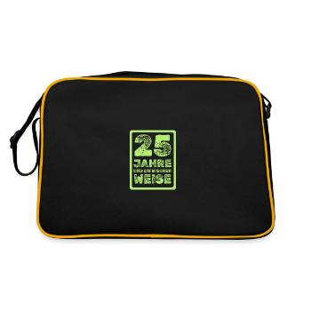 Proverb 25 - Retro Bag - black/gold - Back