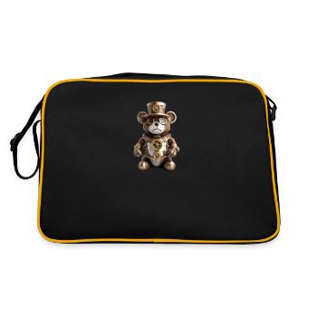 Steampunk Teddy - Sac Retro - noir/or - Dos