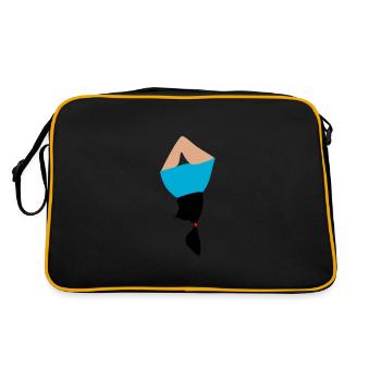 Droits de l’homme - Sac Retro - noir/or - Dos