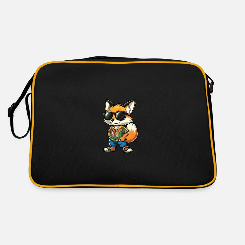 Fuchs Comic Cool Sommer Retro Tasche