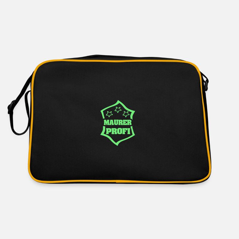 Beruf Maurer Retro Tasche