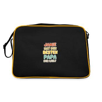 Jamie bébé - Sac Retro - noir/or - Dos