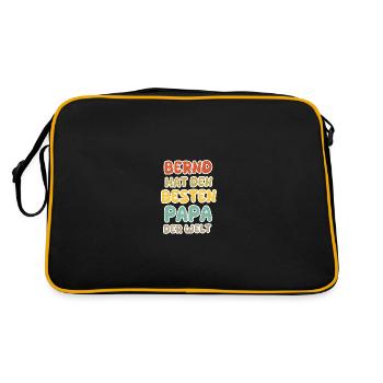 Bernd bébé - Sac Retro - noir/or - Dos