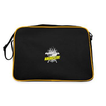 Barbecue Grill Grill - Retro Bag - black/gold - Back