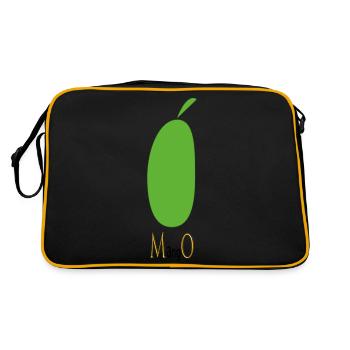 Mango - Retro Bag - black/gold - Back