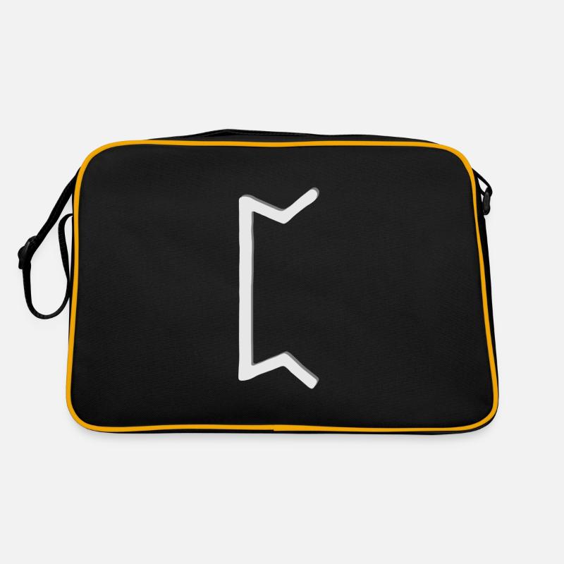 Futhark Runenalphabet Perth Retro Tasche