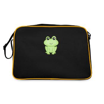 Grenouille - Sac Retro - noir/or - Dos