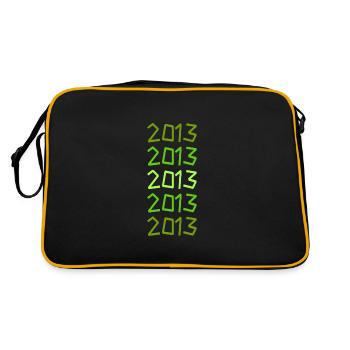 2013 2013 - Sac Retro - noir/or - Dos