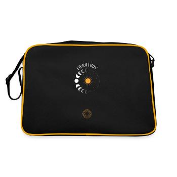 Balance Lady - Astrologie - Sac Retro - noir/or - Dos