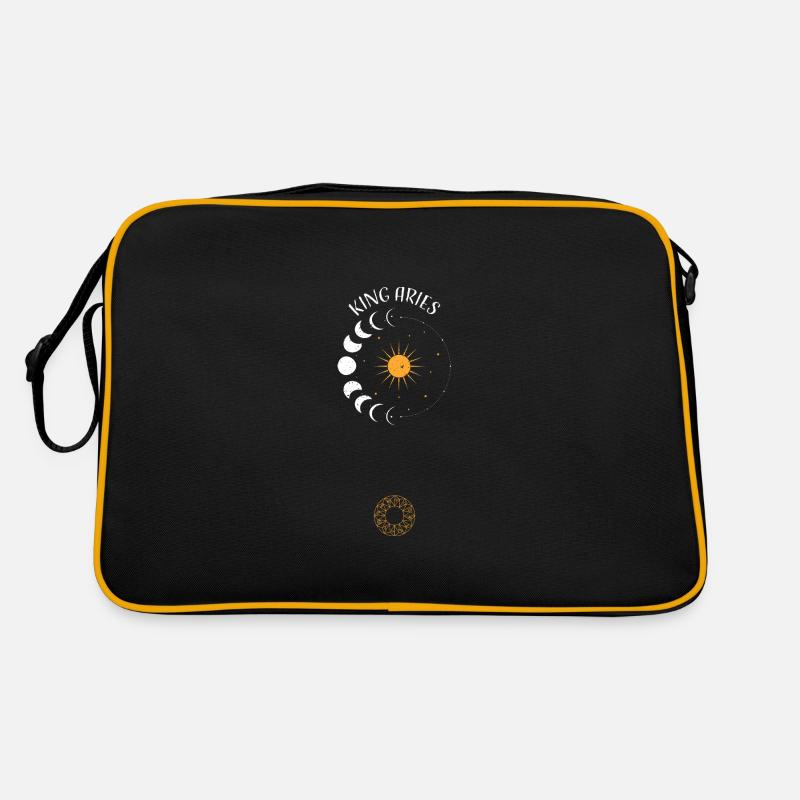 King Aries - Astrology Retro Tasche