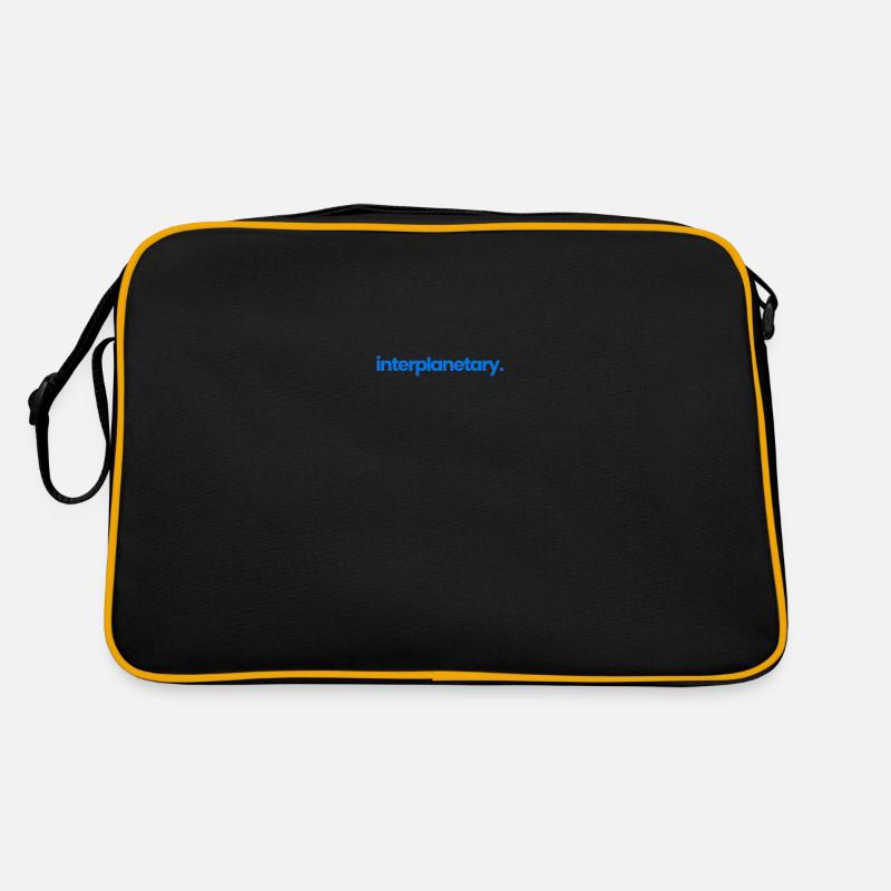 Interplanetary Blue Retro Bag