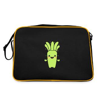 celery - Retro Bag - black/gold - Back