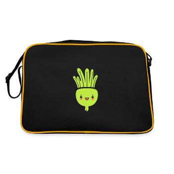 celery - Retro Bag - black/gold - Back