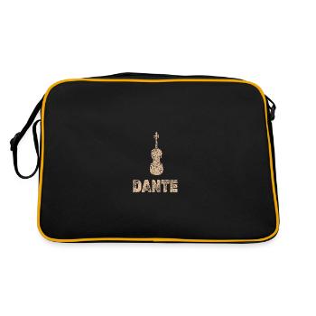 Cadeau pour Dante - Sac Retro - noir/or - Dos