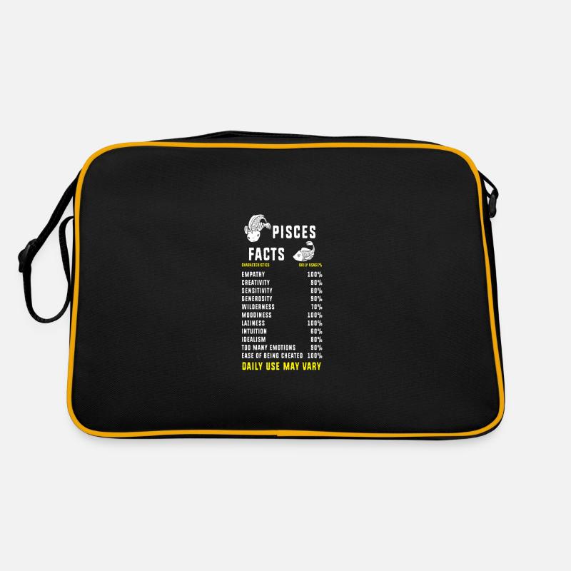 Zodiac sign Pisces Retro Bag