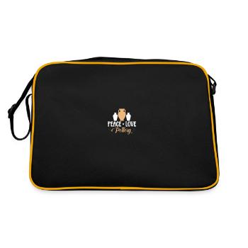 Céramique Poterie Poterie - Sac Retro - noir/or - Dos