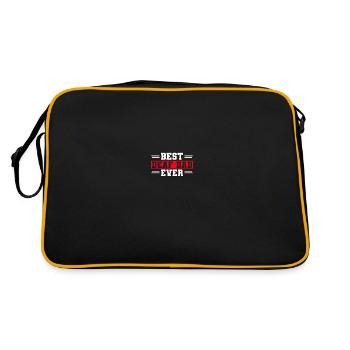 Langue des signes ASL Fierté sourde - Sac Retro - noir/or - Dos
