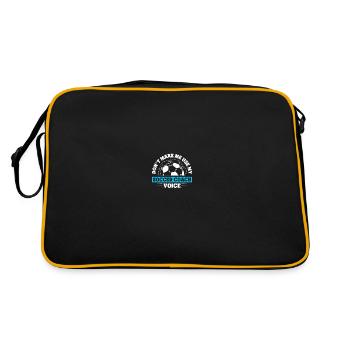 Coaching Football Father Coach Football Coach - Retro Bag - black/gold - Back