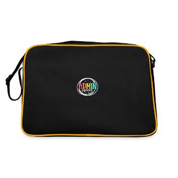 Enseignante Directrice adjointe - Sac Retro - noir/or - Dos