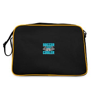 Coaching Football Father Coach Football Coach - Retro Bag - black/gold - Back