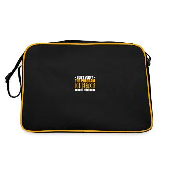 Directeur - Sac Retro - noir/or - Dos