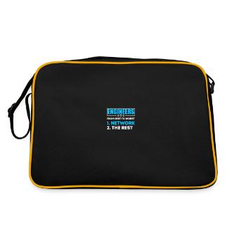 Computer Network Technology Network Engineer - Retro Bag - black/gold - Back