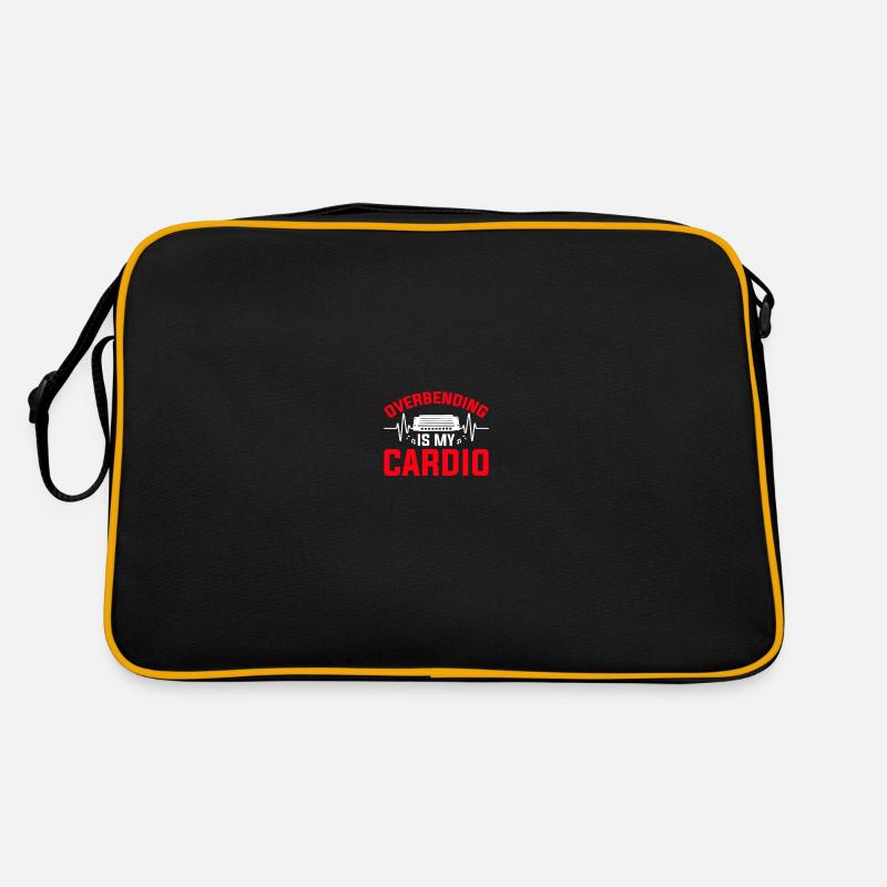 Mundharmonikaspieler Retro Tasche