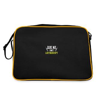 Anesthesiologist Anesthesiology - Retro Bag - black/gold - Back